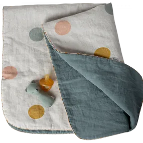 2023 Maileg Chinos Green Baby Blanket