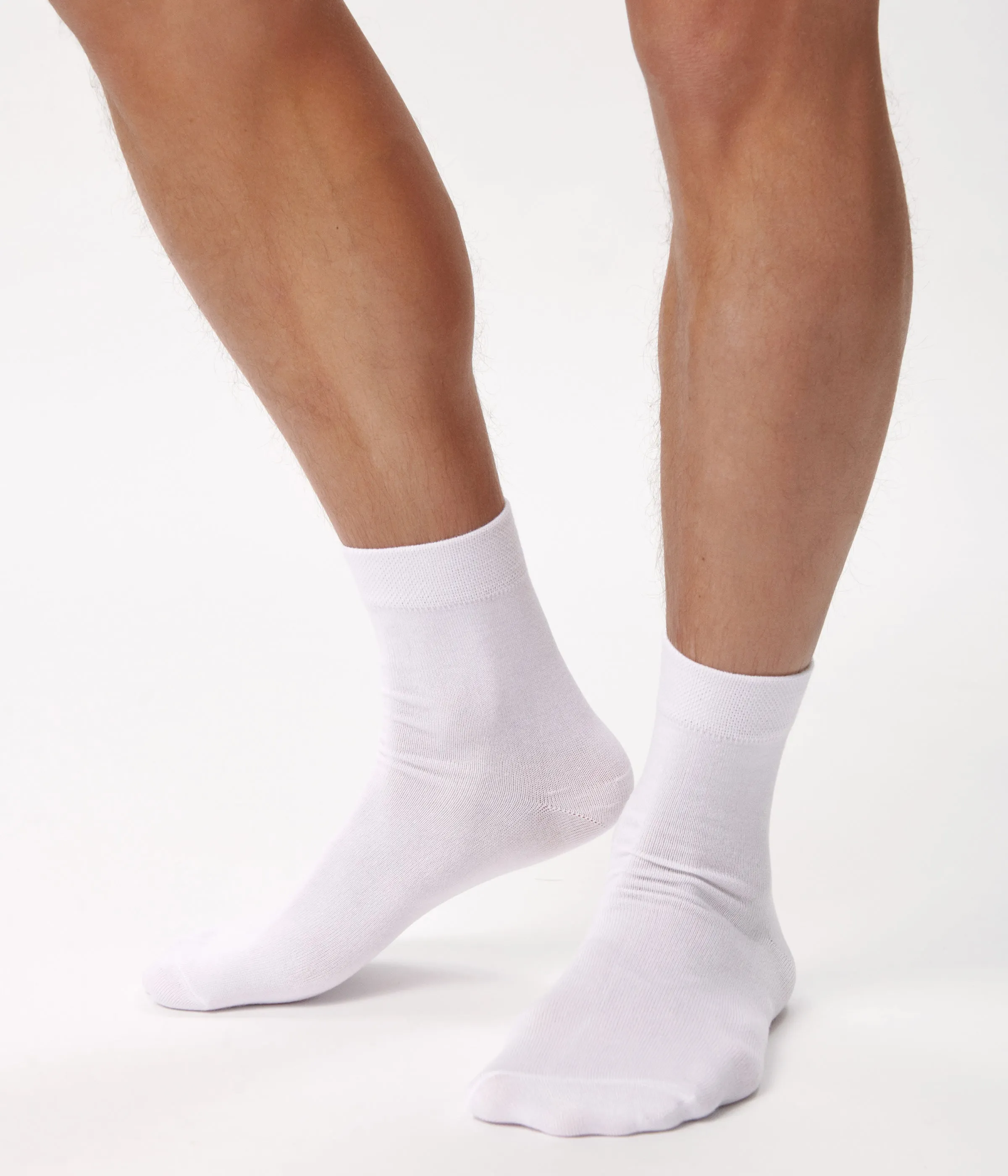 5 pack white bamboo low cut socks