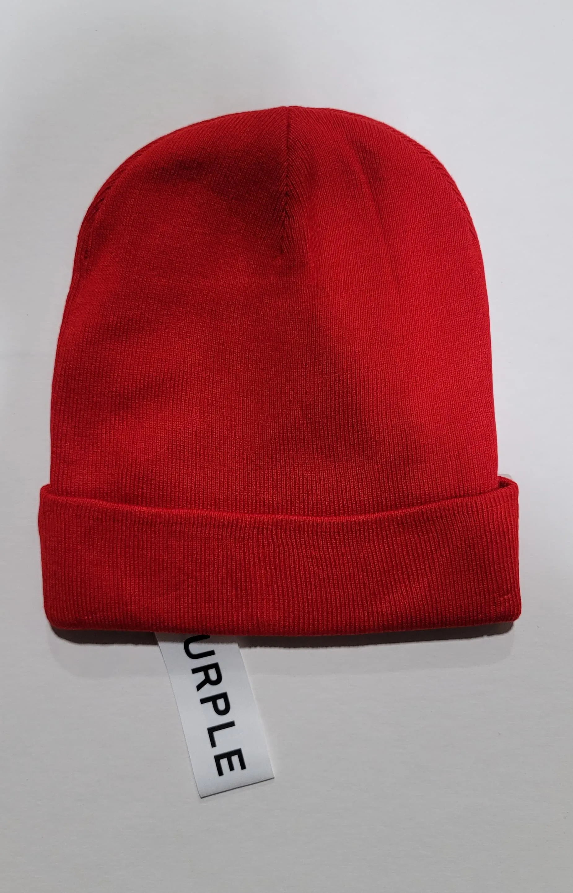 Acrylic Beanie (Red) - A6003-AGBR424