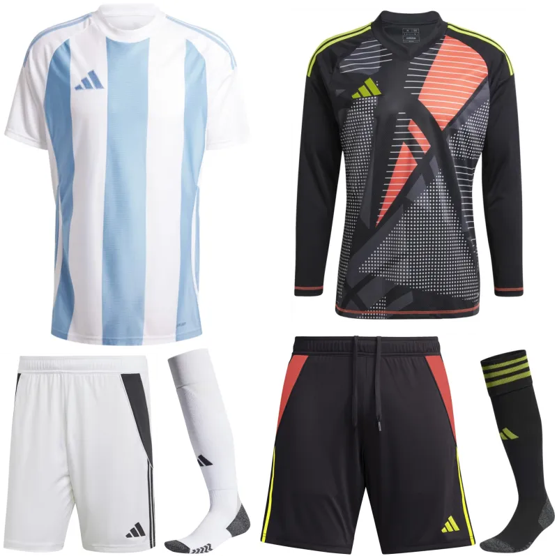 ADIDAS STRIPED 24 PREMIUM KIT BUNDLE SKY WHITE