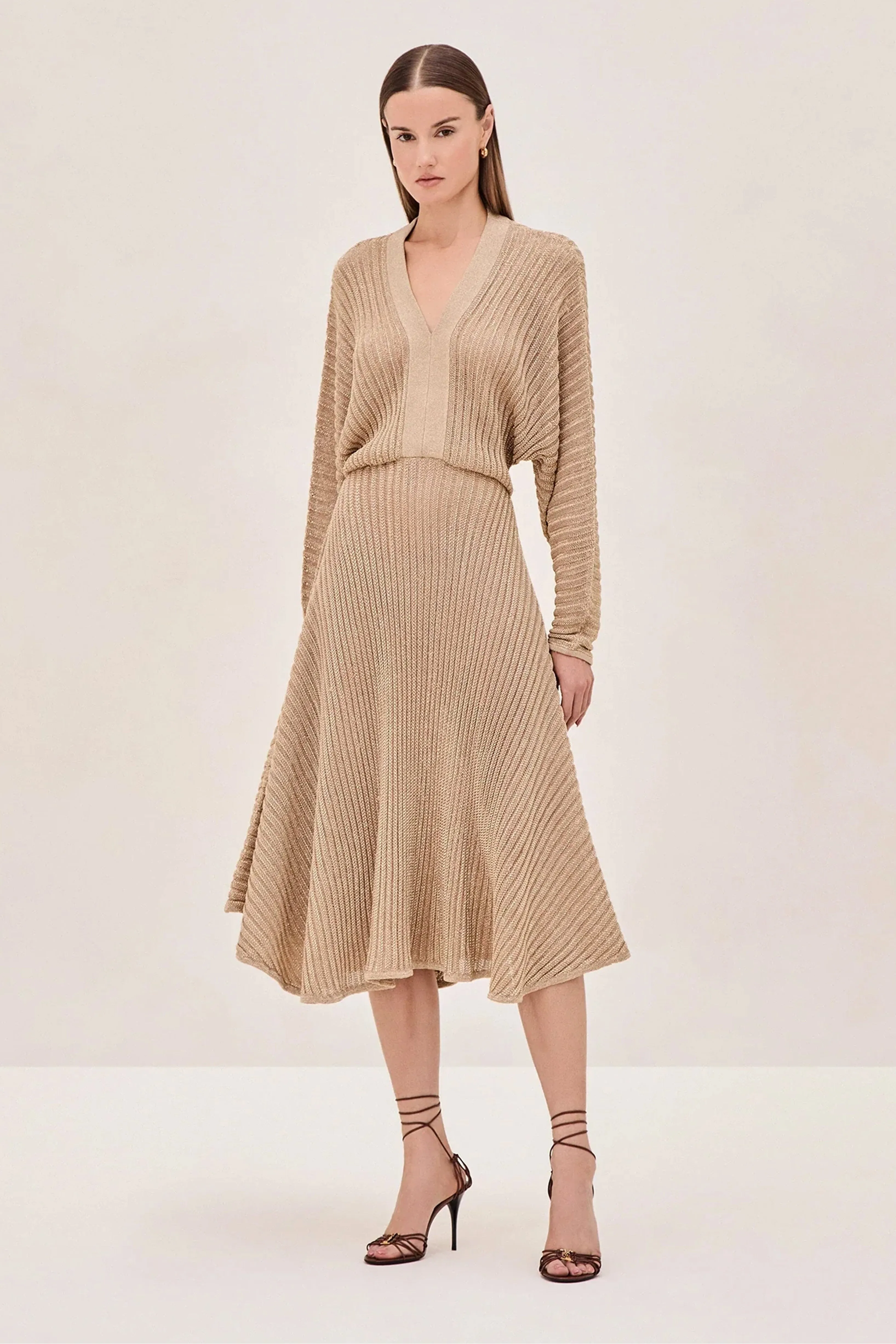 ALEXIS | Heida Dress - Gold