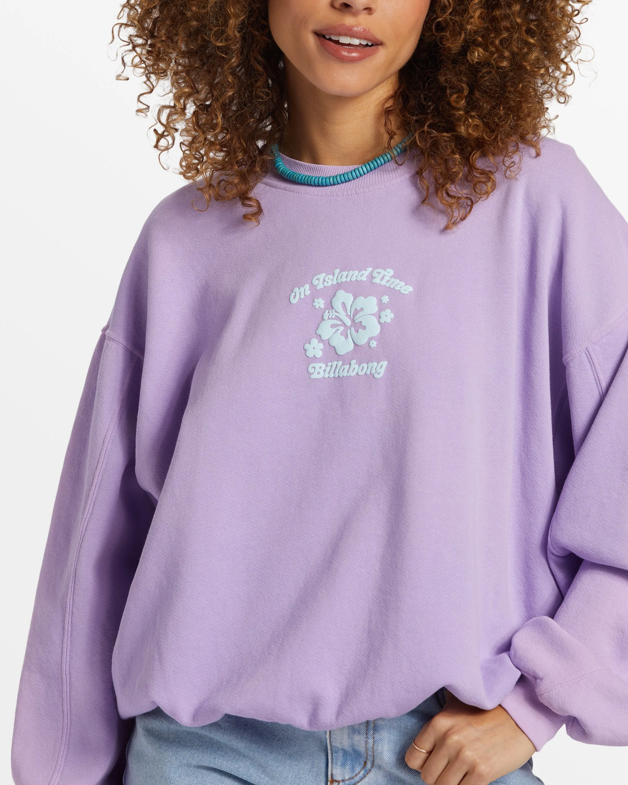 Aloha Kendal Crew Neck Sweatshirt - Tulip