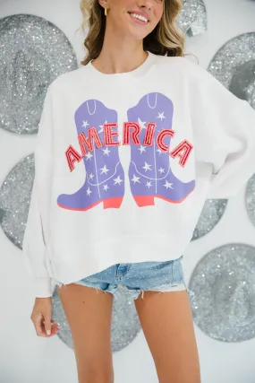 AMERICAN COWGIRL PULLOVER