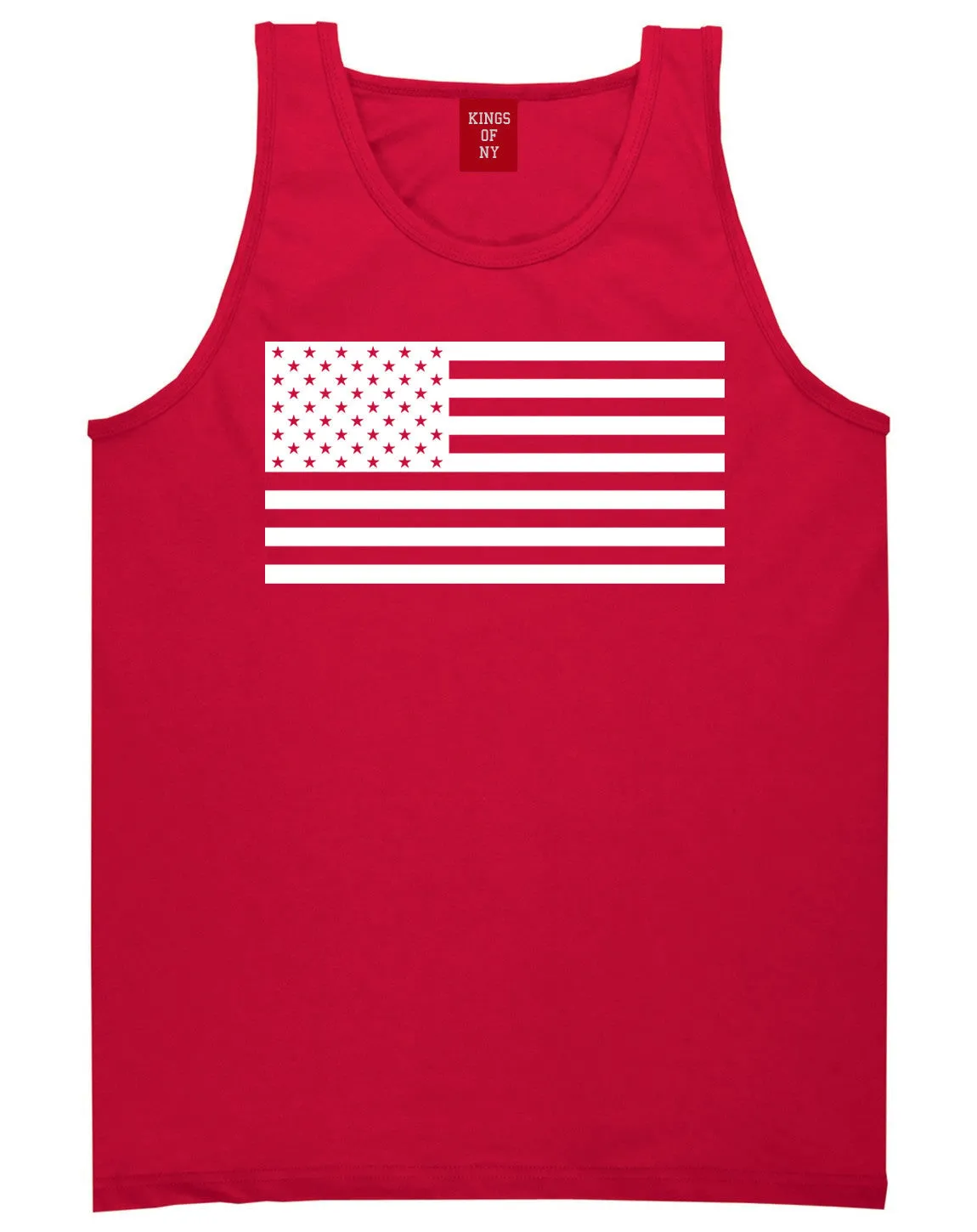 American Flag United States Goth Tank Top