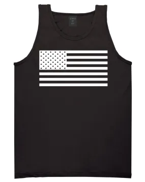 American Flag United States Goth Tank Top