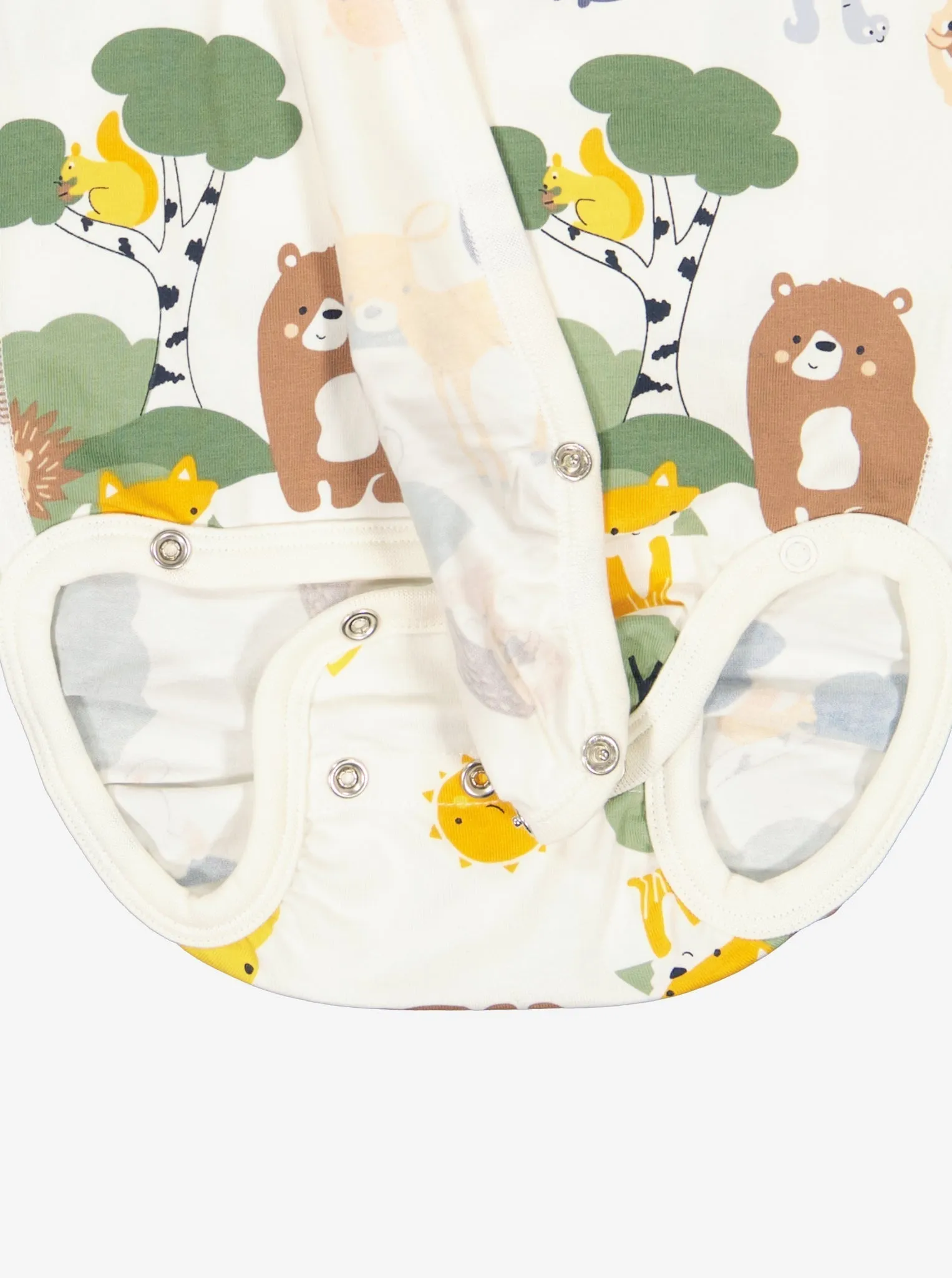 Animal Friends Wraparound Babygrow