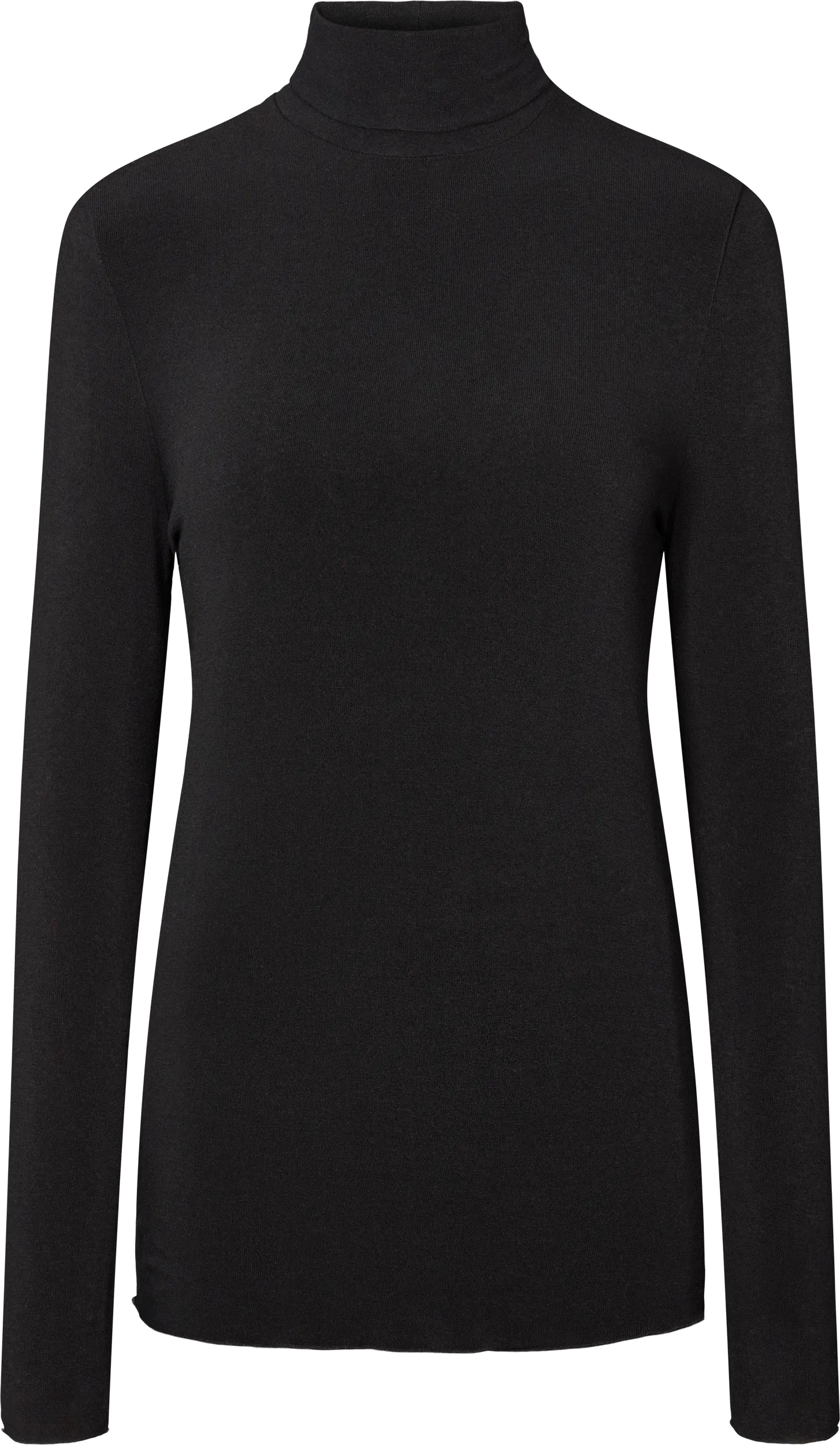 Anna Wool Turtleneck - Black