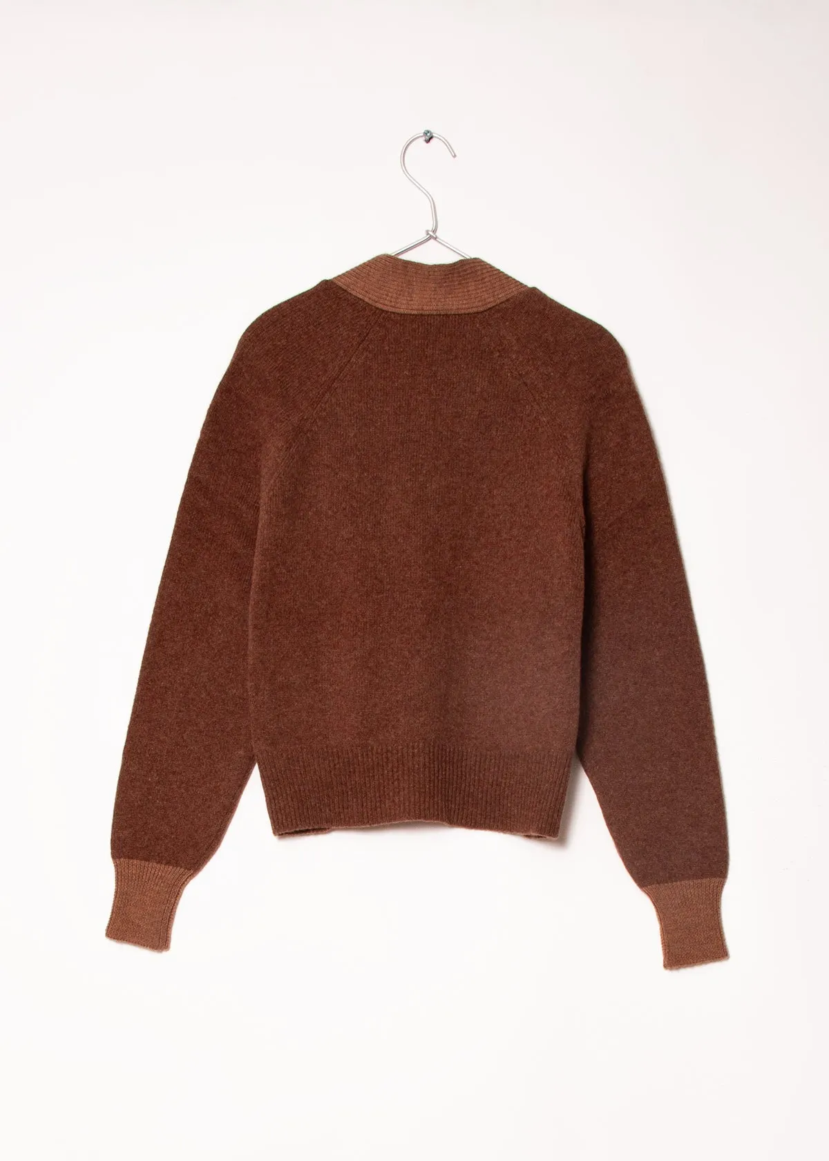 Antipast Sock Knit Cardigan - Beige/Camel