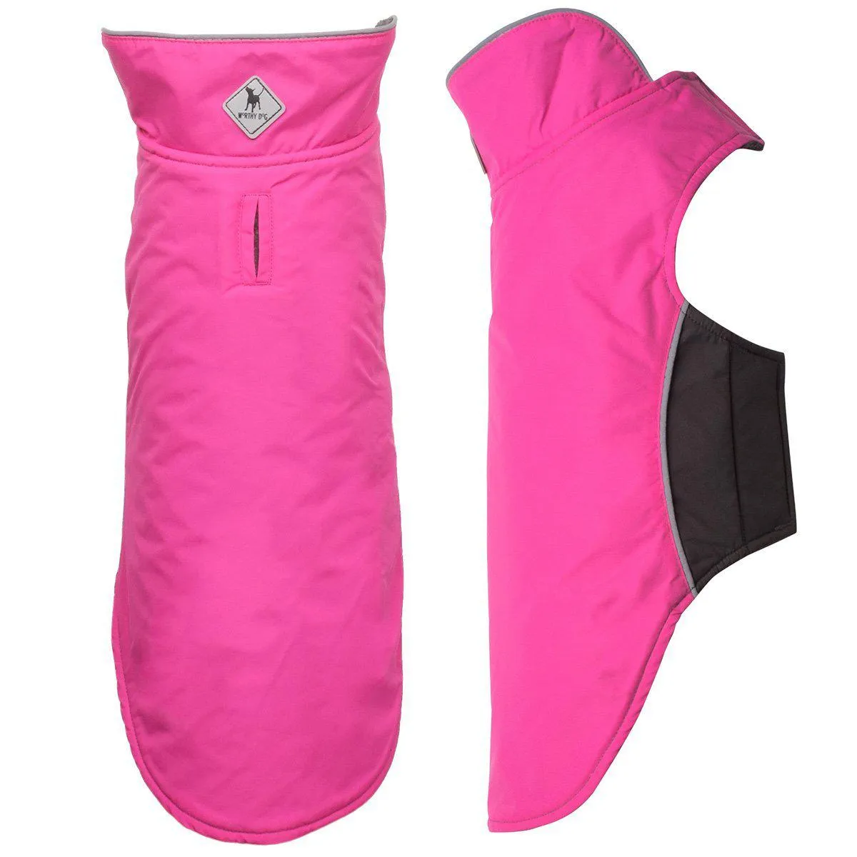 Apex Fuchsia Nylon Dog Jacket