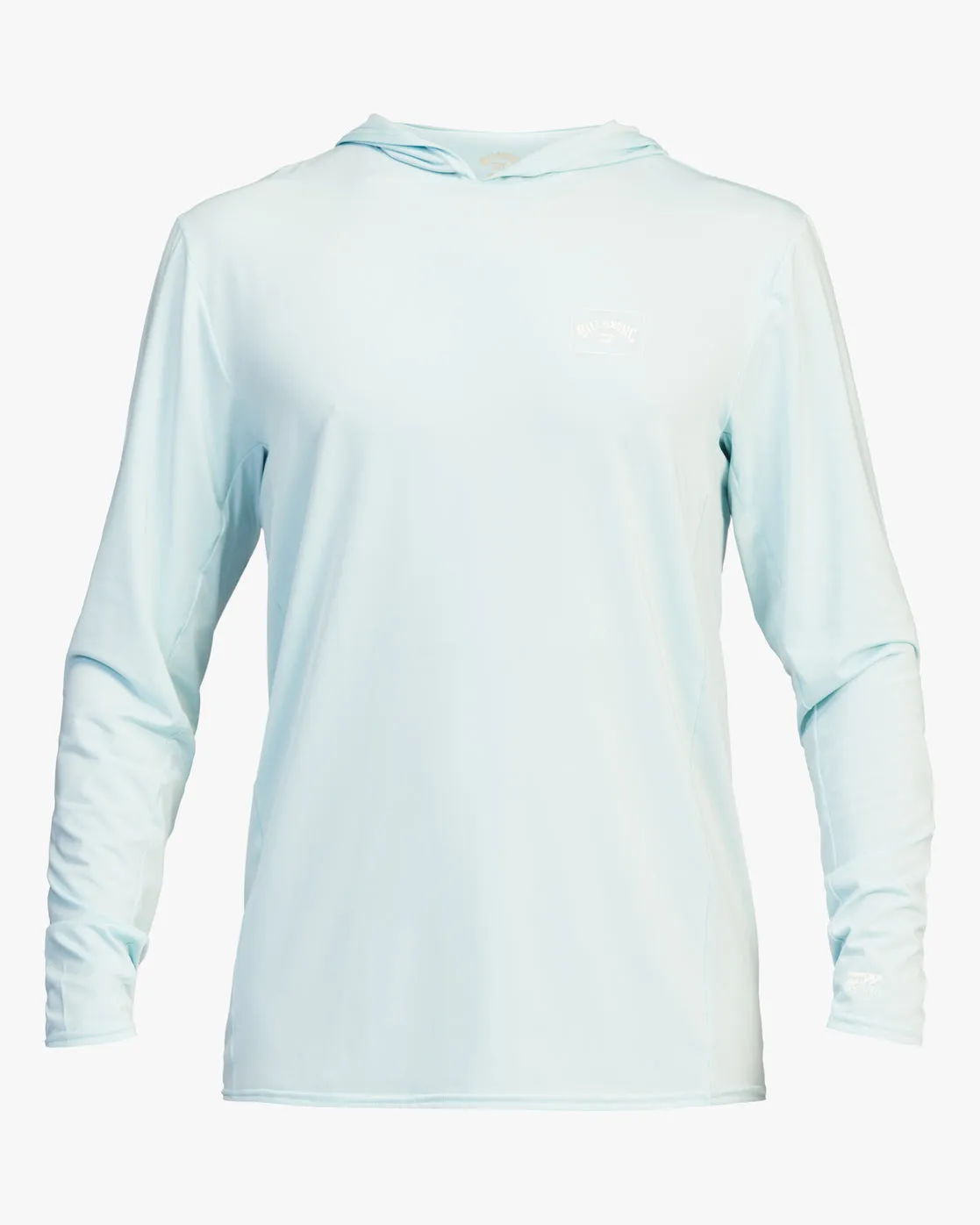 Arch Mesh Hooded Upf 50  Long Sleeve Rashguard - Coastal