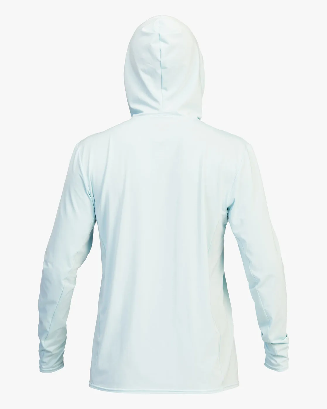 Arch Mesh Hooded Upf 50  Long Sleeve Rashguard - Coastal