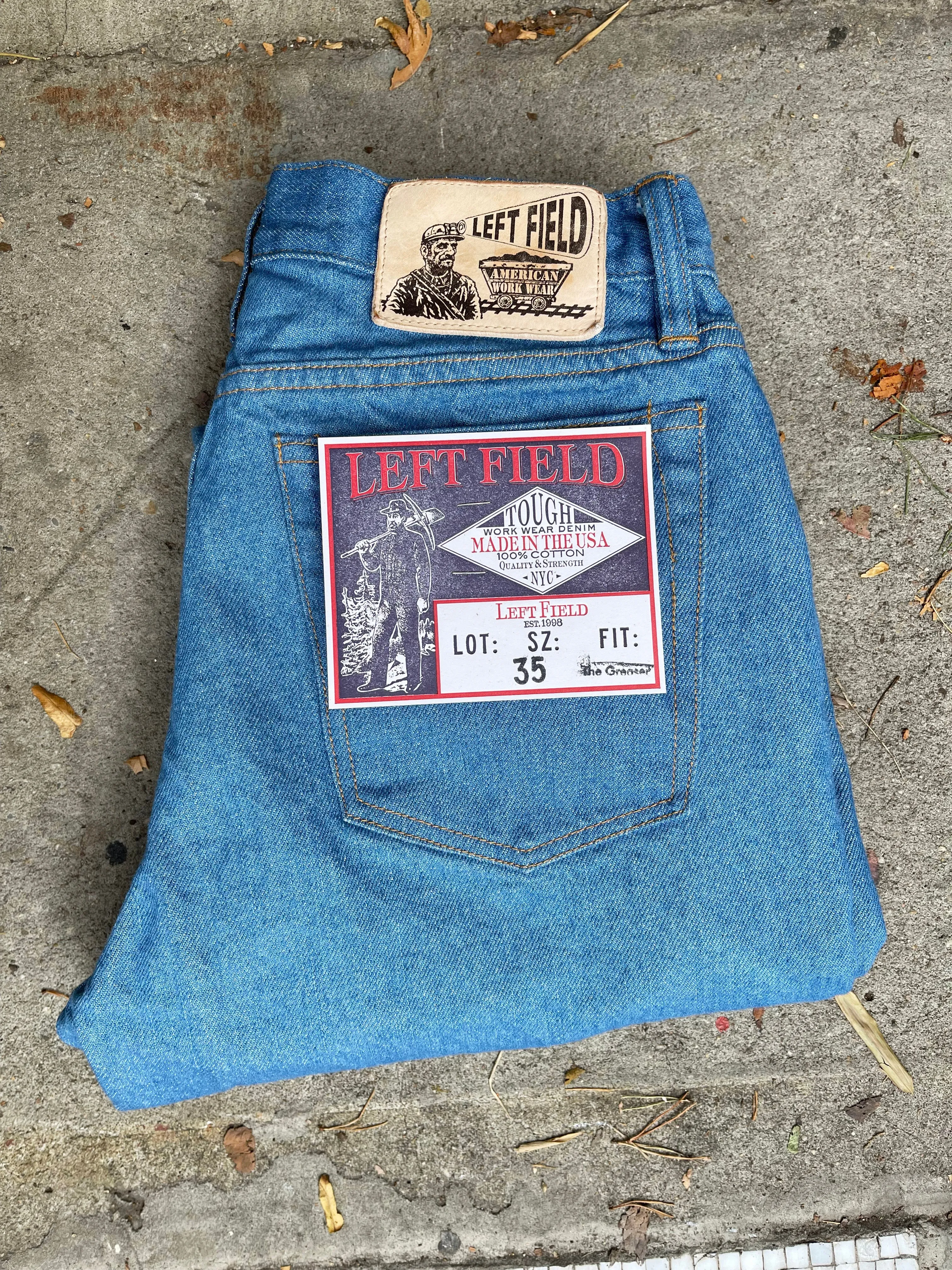 Atlas Mt. Vernon 70's Rodeo Blue Denim