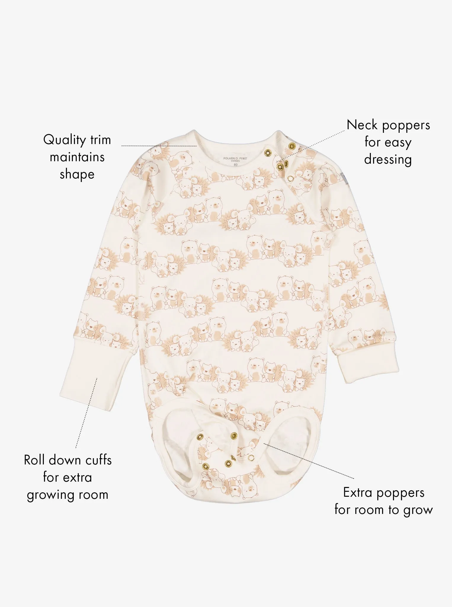 Baby Animal Babygrow