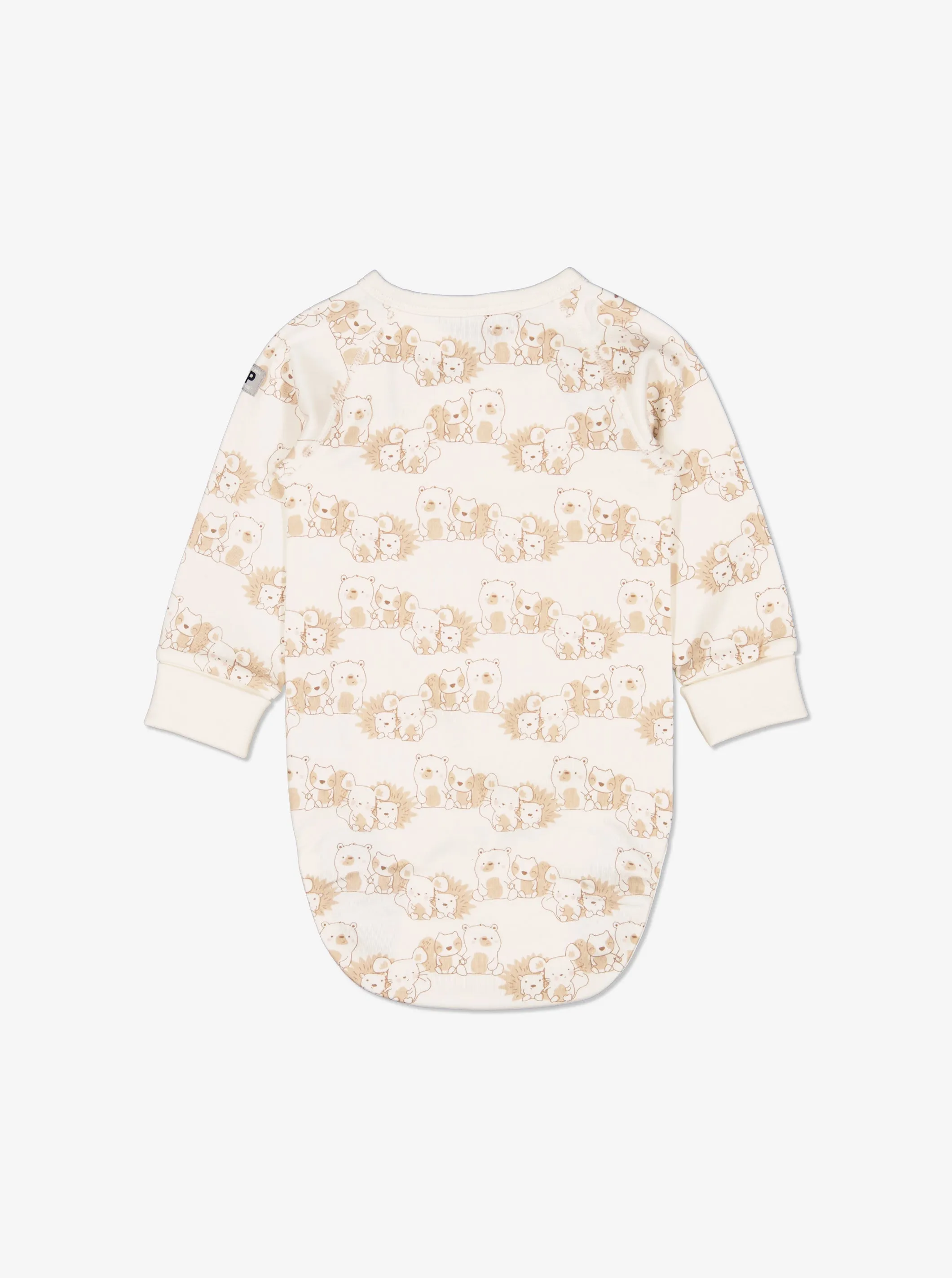 Baby Animal Wraparound Babygrow