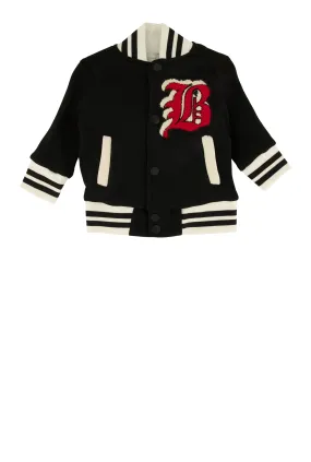 Baby Boys 12-24M Athletic Dept Bear Graphic Varsity Jacket