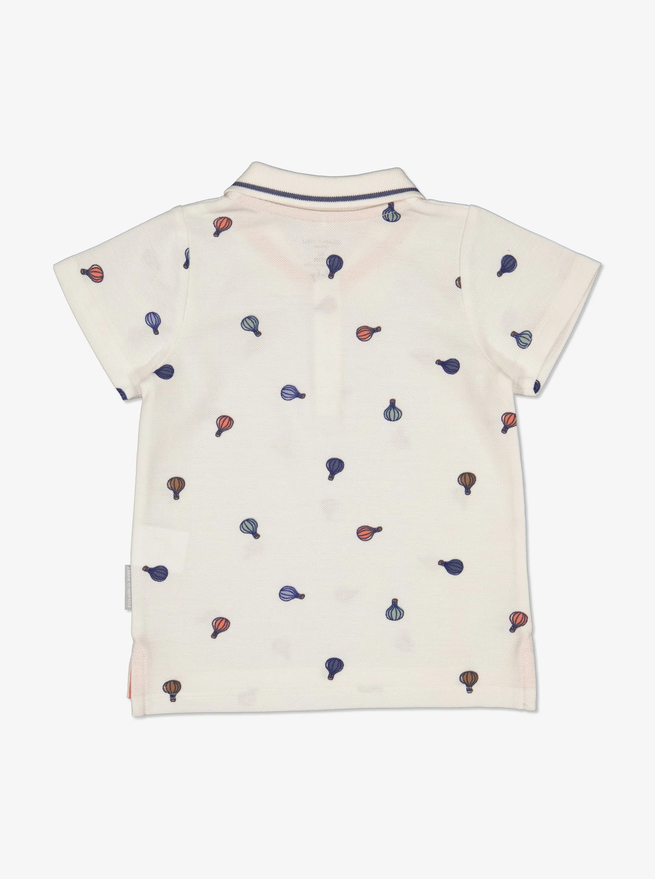 Balloon Print Baby Polo Shirt