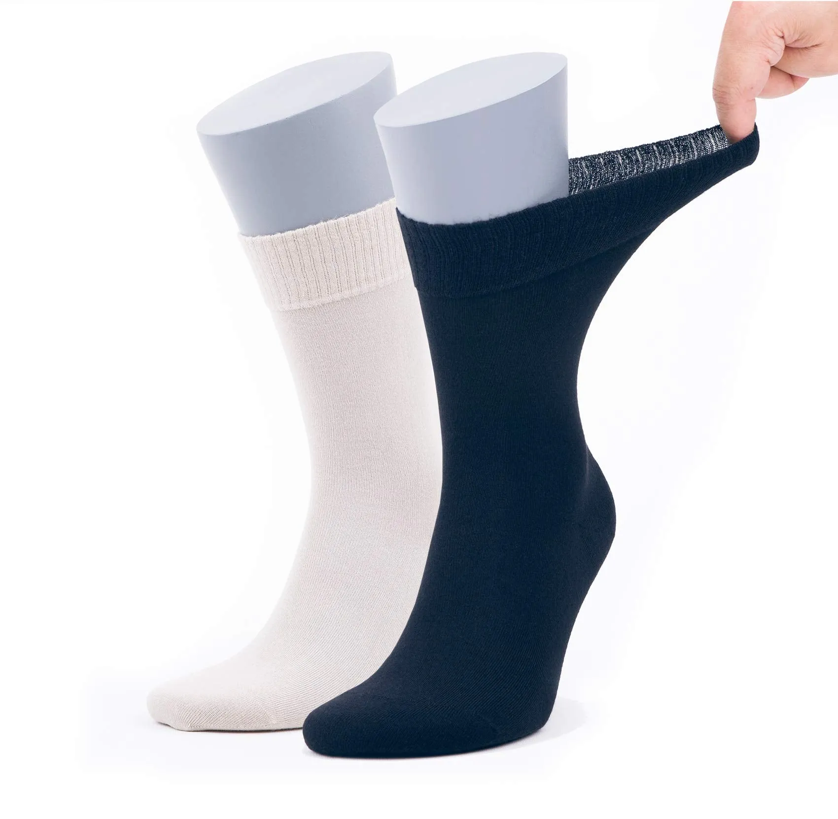 Bambooven Men’s Diabetic Socks - (2 Pack)