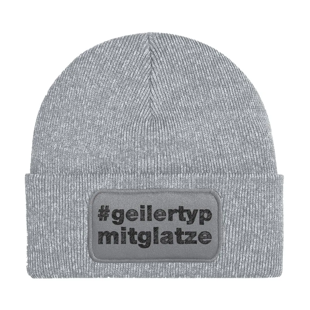 Beanie Mütze - #geilertypmitglatze