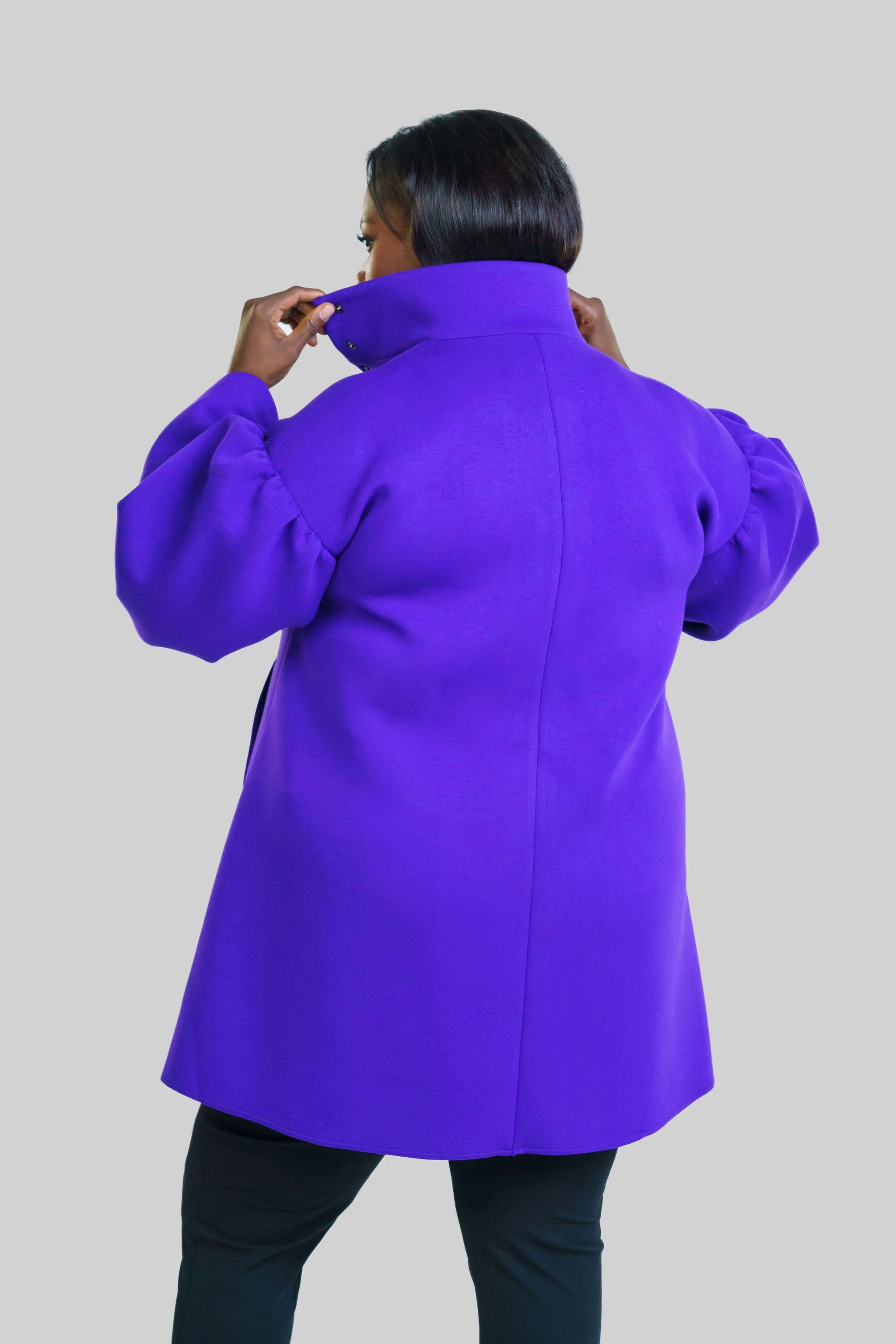 BELL SLEEVE LADY COAT