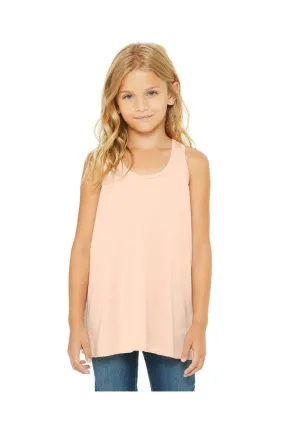 Bella   Canvas B8800Y: Youth Girls Flowy Racerback Tank