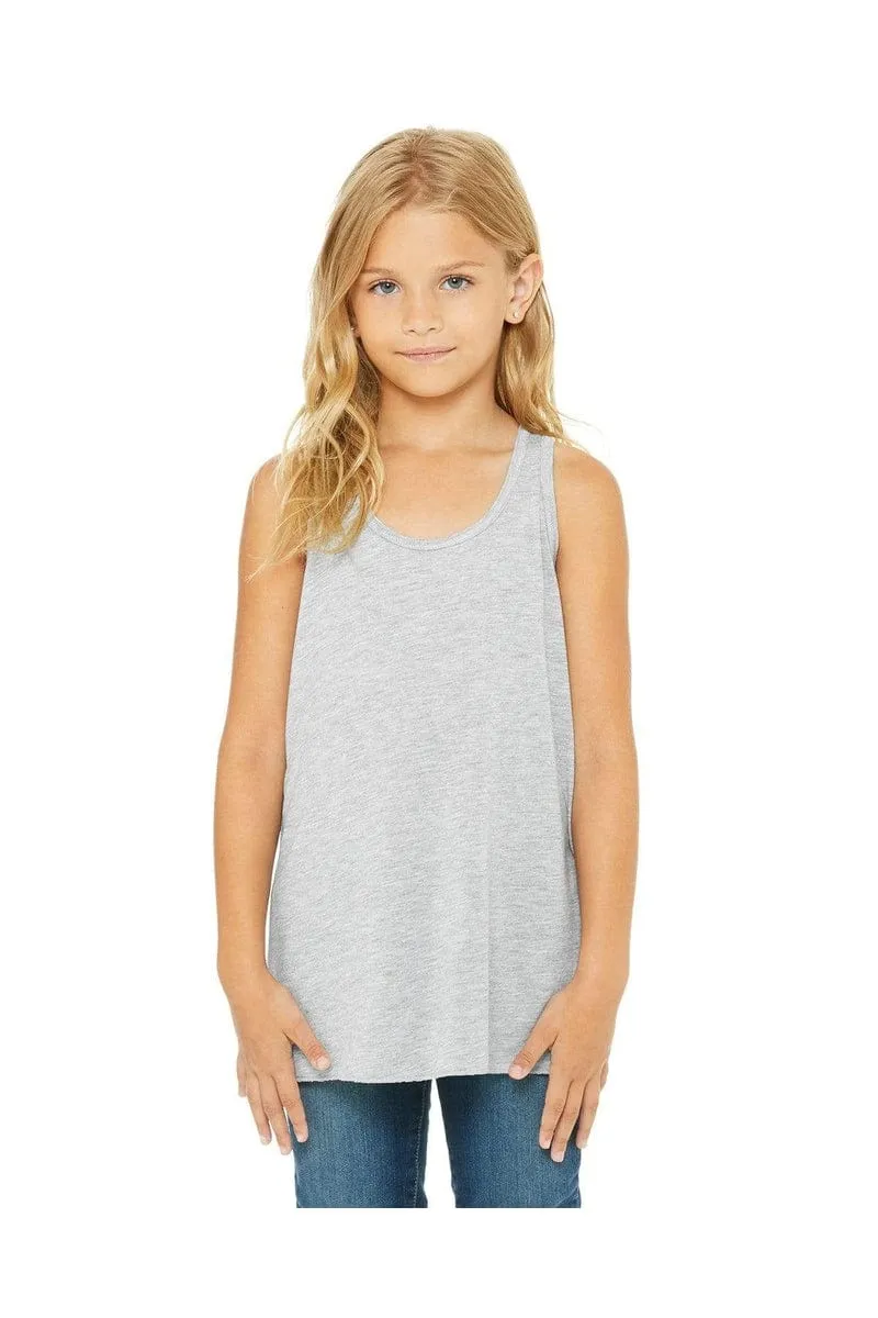 Bella   Canvas B8800Y: Youth Girls Flowy Racerback Tank