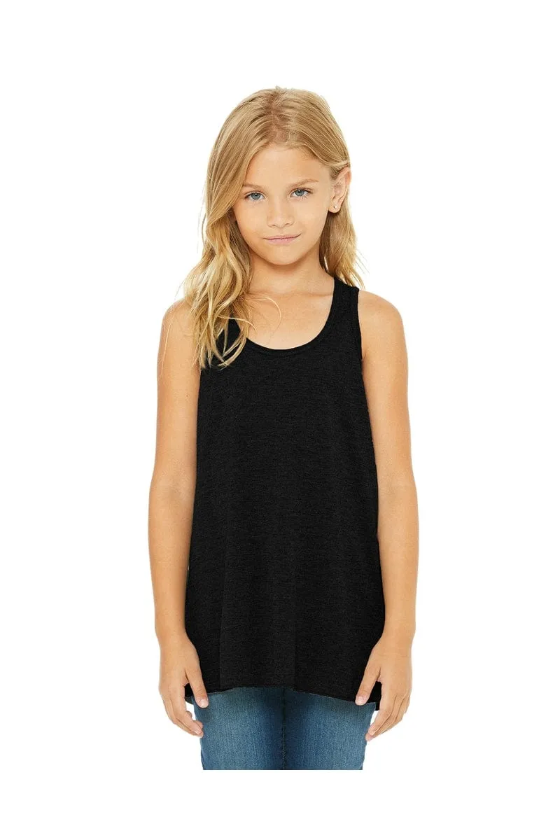 Bella   Canvas B8800Y: Youth Girls Flowy Racerback Tank