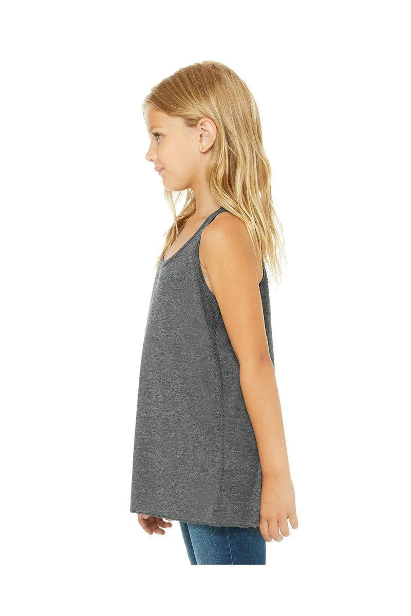 Bella   Canvas B8800Y: Youth Girls Flowy Racerback Tank