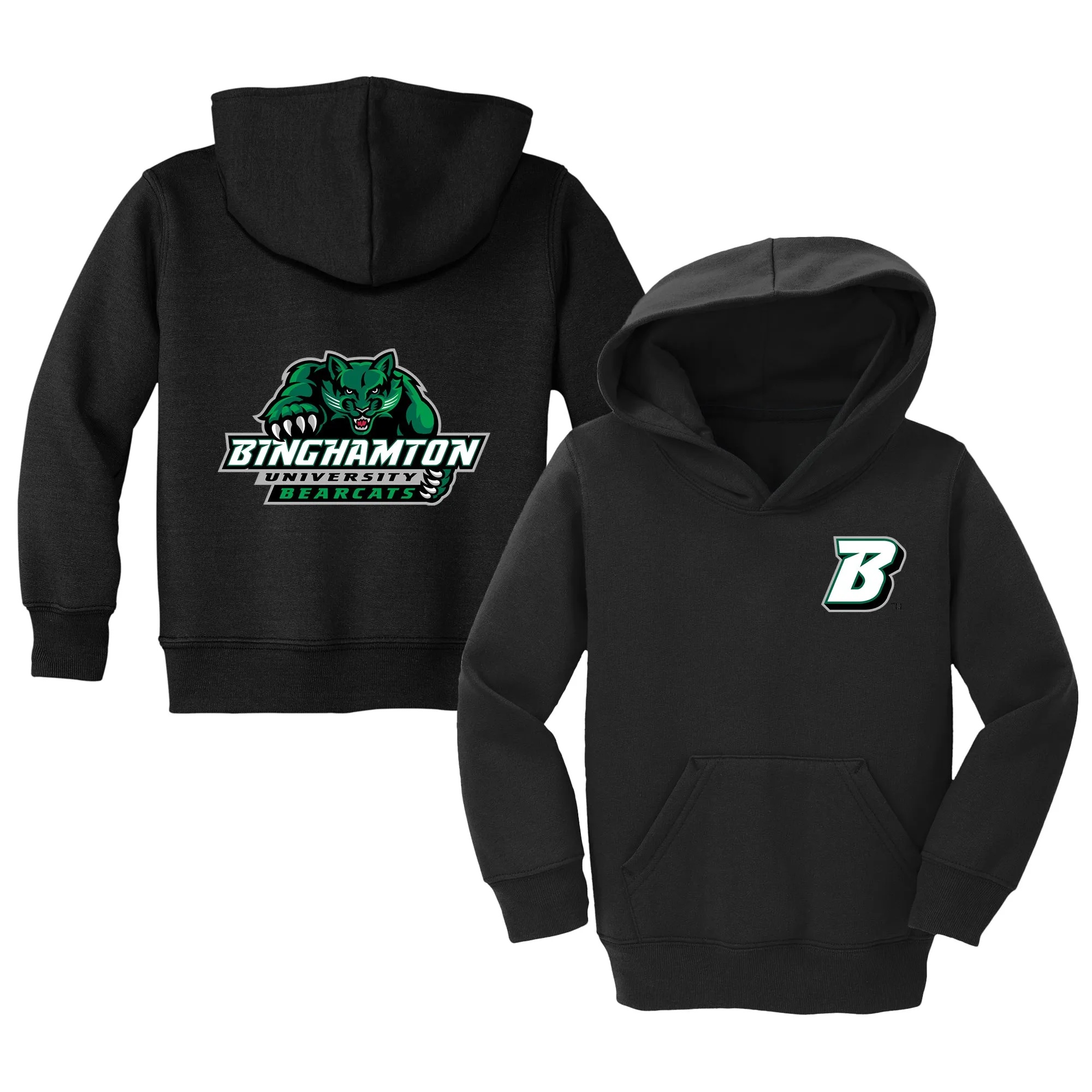 Binghamton Bearcats Logo Toddler Pullover Sweatshirt