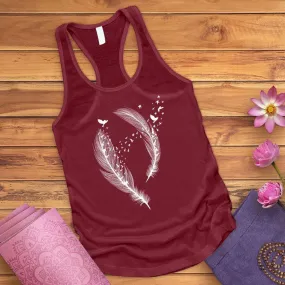 Bird Feathers Tank Top