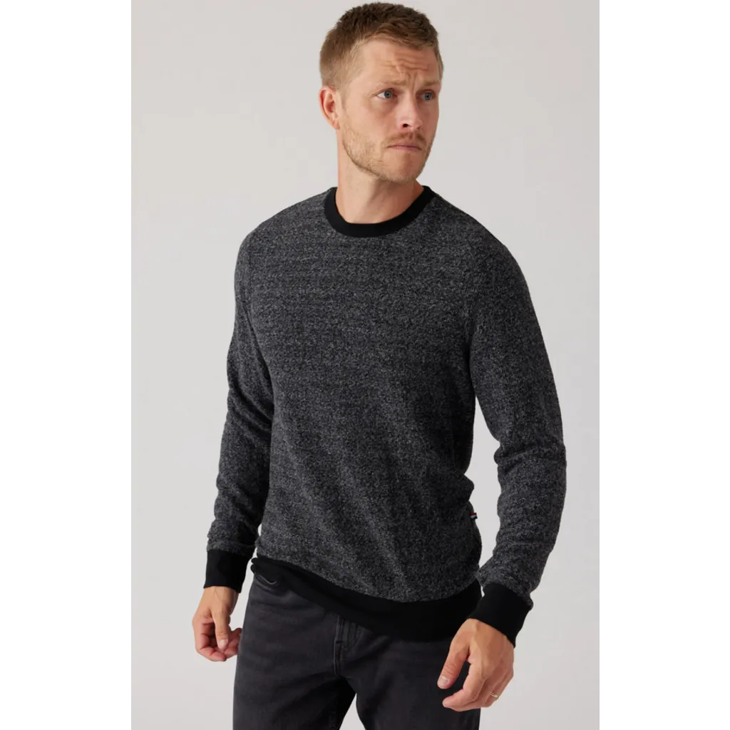 Black Brushed Boucle Pullover