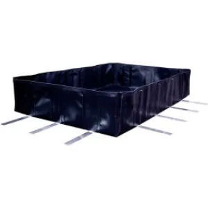 Black Diamond ISO Double Tank Berm, 20'L x 24'W x 24"H, 7180 Capacity Gal