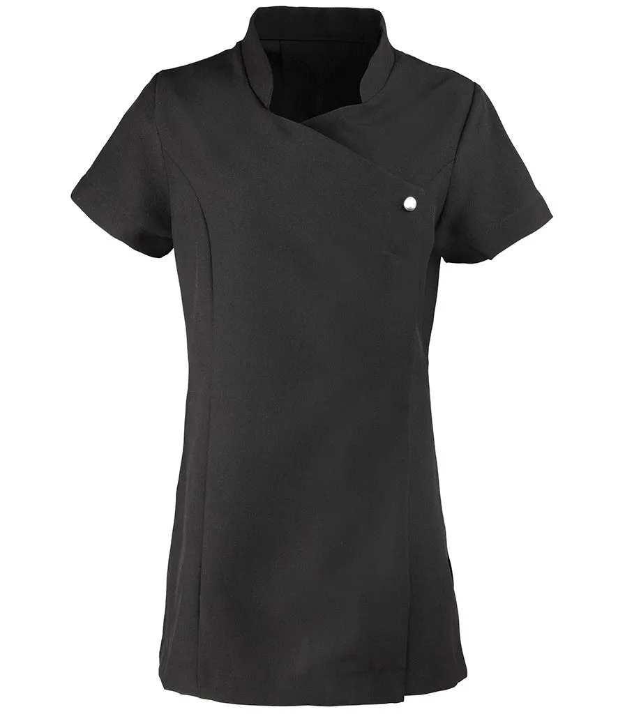 'Blossom' Beauty & Spa Tunic | BLACK