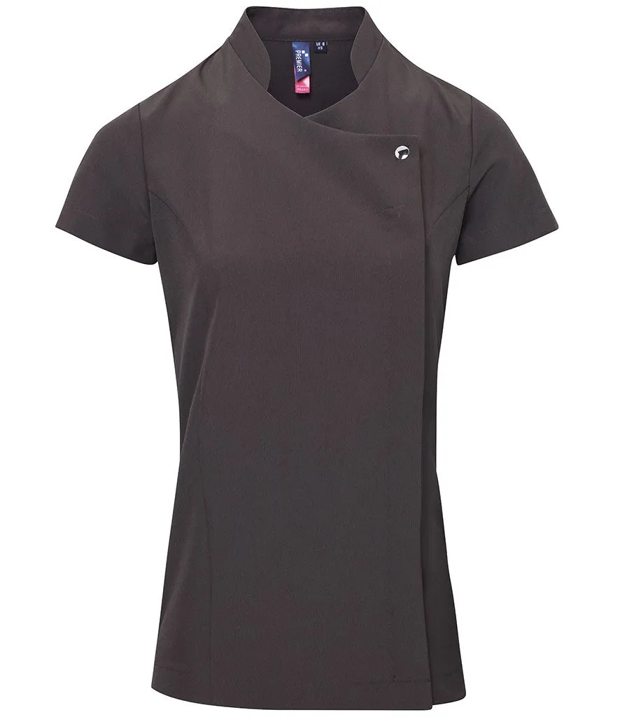 'Blossom' Beauty & Spa Tunic | DARK GREY