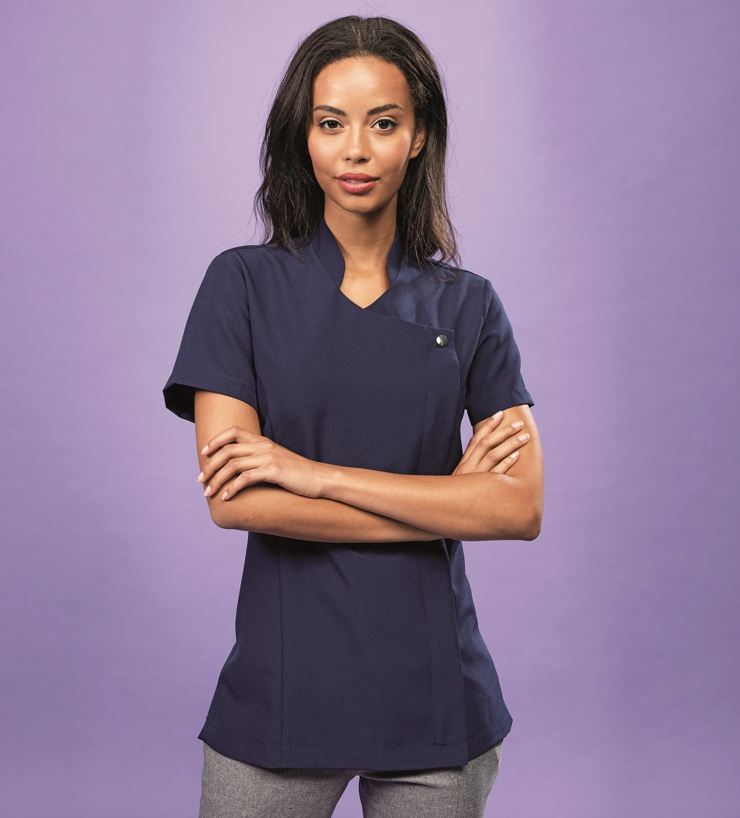 'Blossom' Beauty & Spa Tunic | NAVY