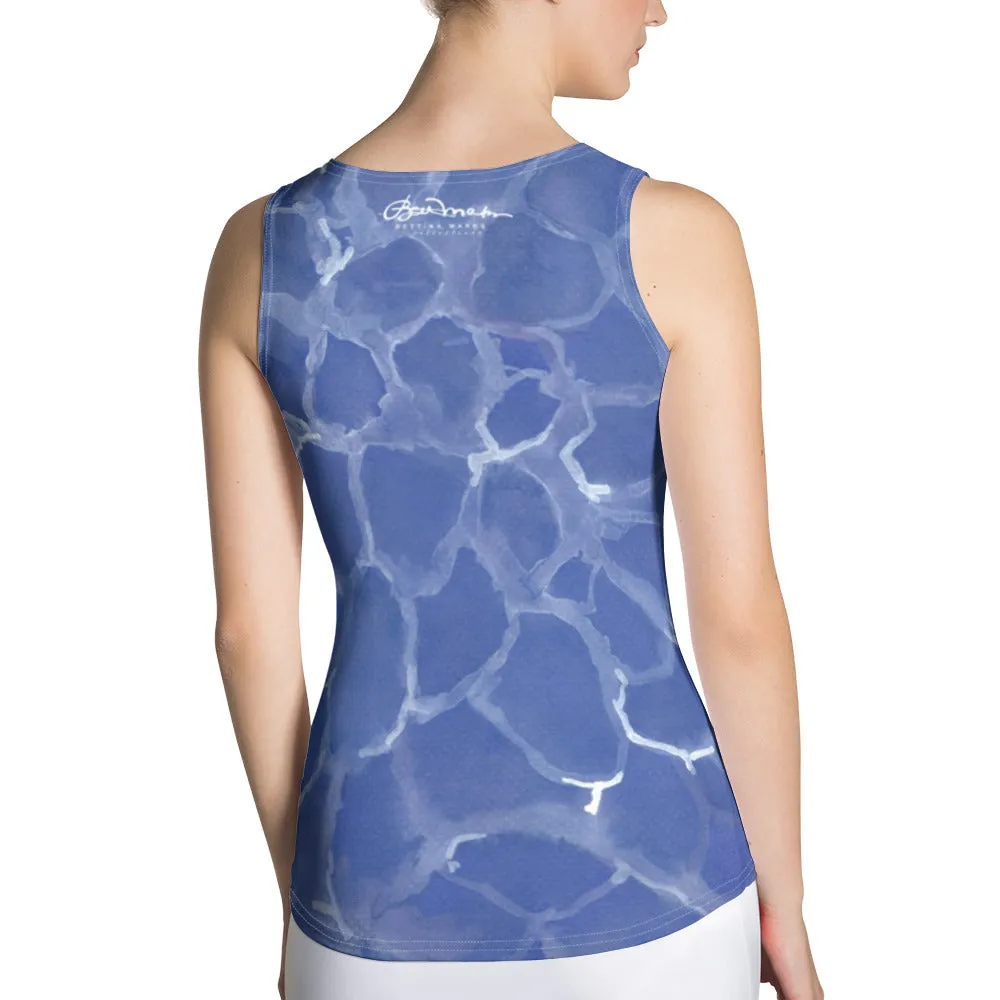 Blue Pool Tank Top