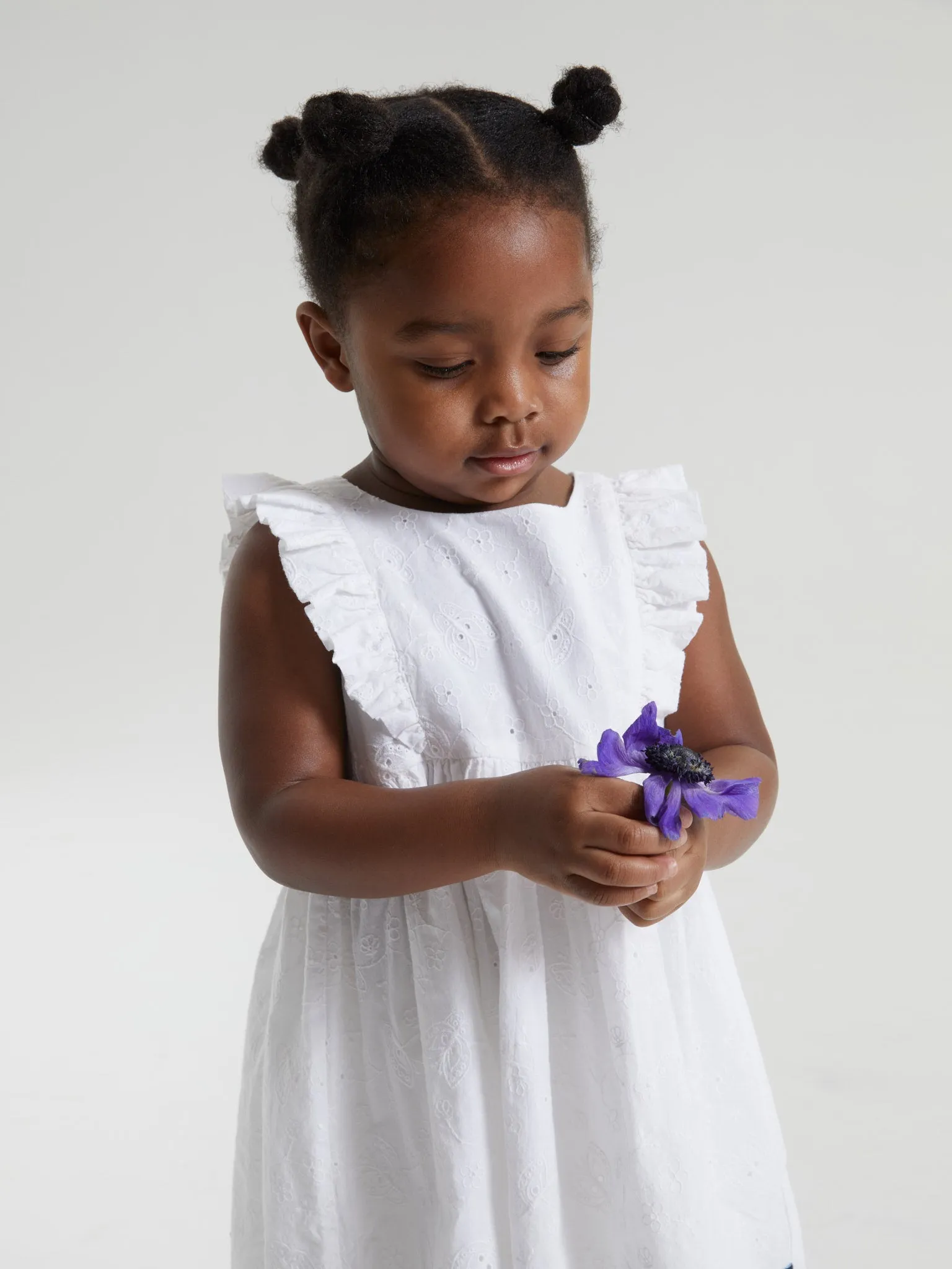 Broderie Anglaise Kids Dress