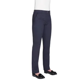 Brook Taverner Womens Houston Slim Leg Chinos Navy Size 10