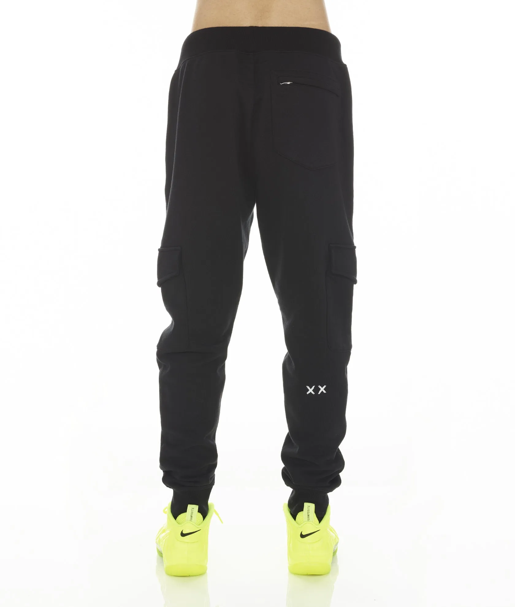 CARGO SWEATPANT IN BLACK