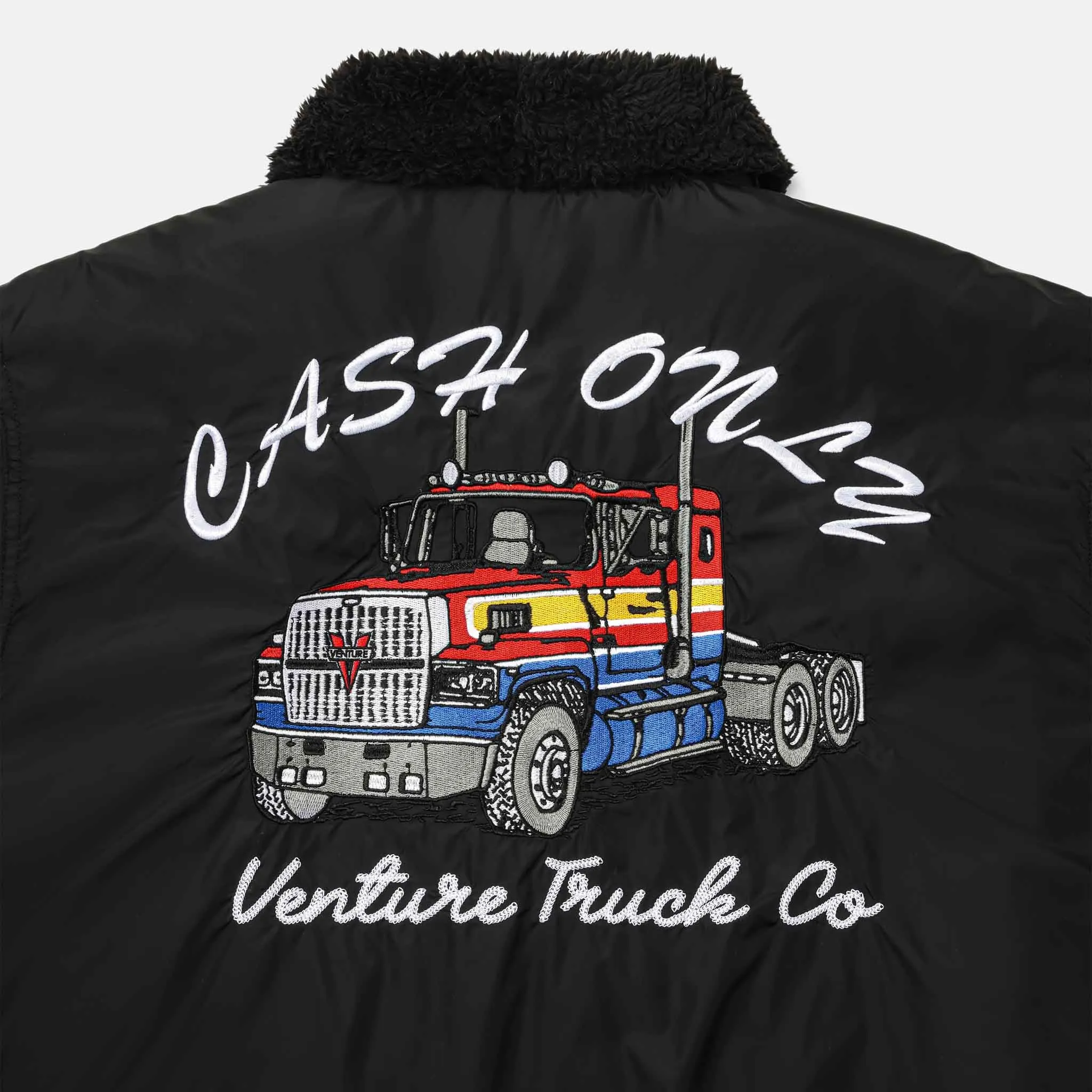 Cash Only - Venture Trucker Jacket - Black