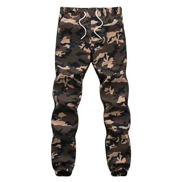 Casual Wear Men's Pants Pure Cotton Comfortable Camo Joggers