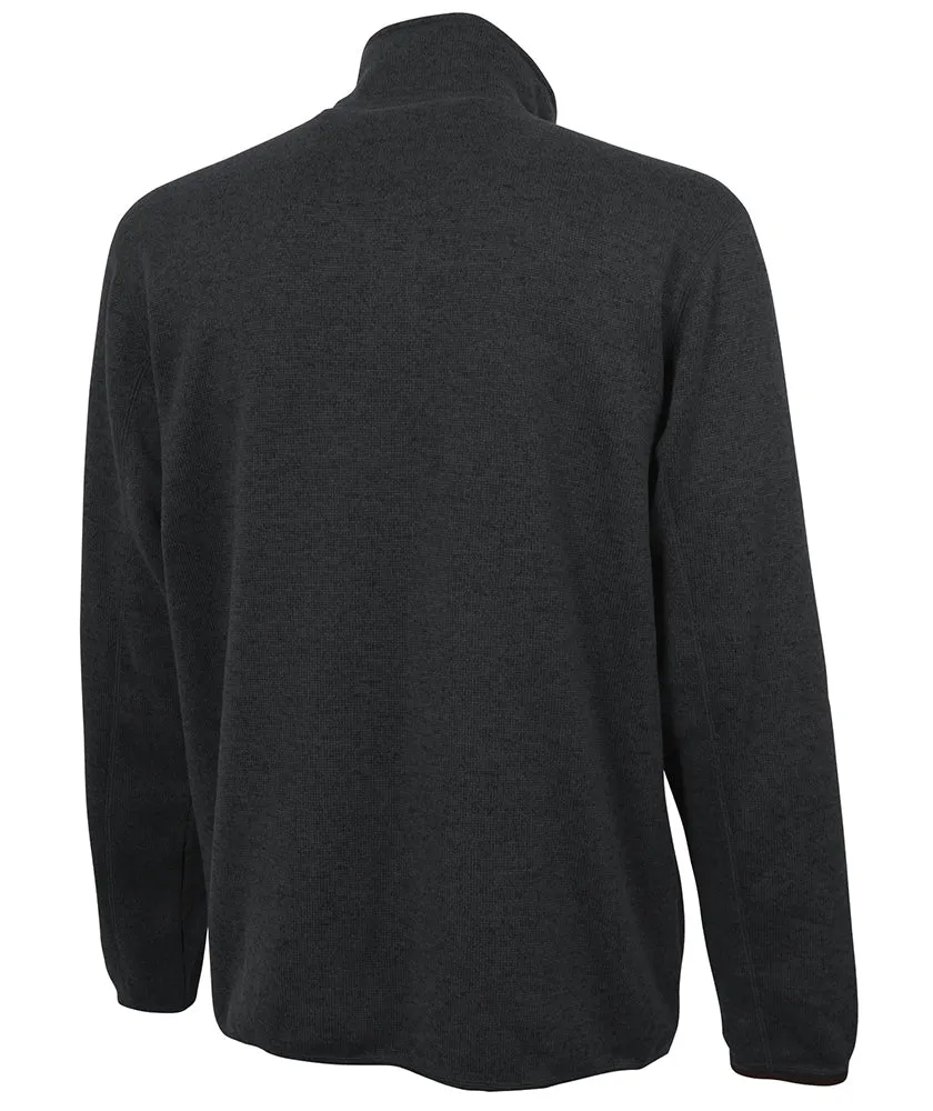 Charles River Men's Heathered Fleece Jacket