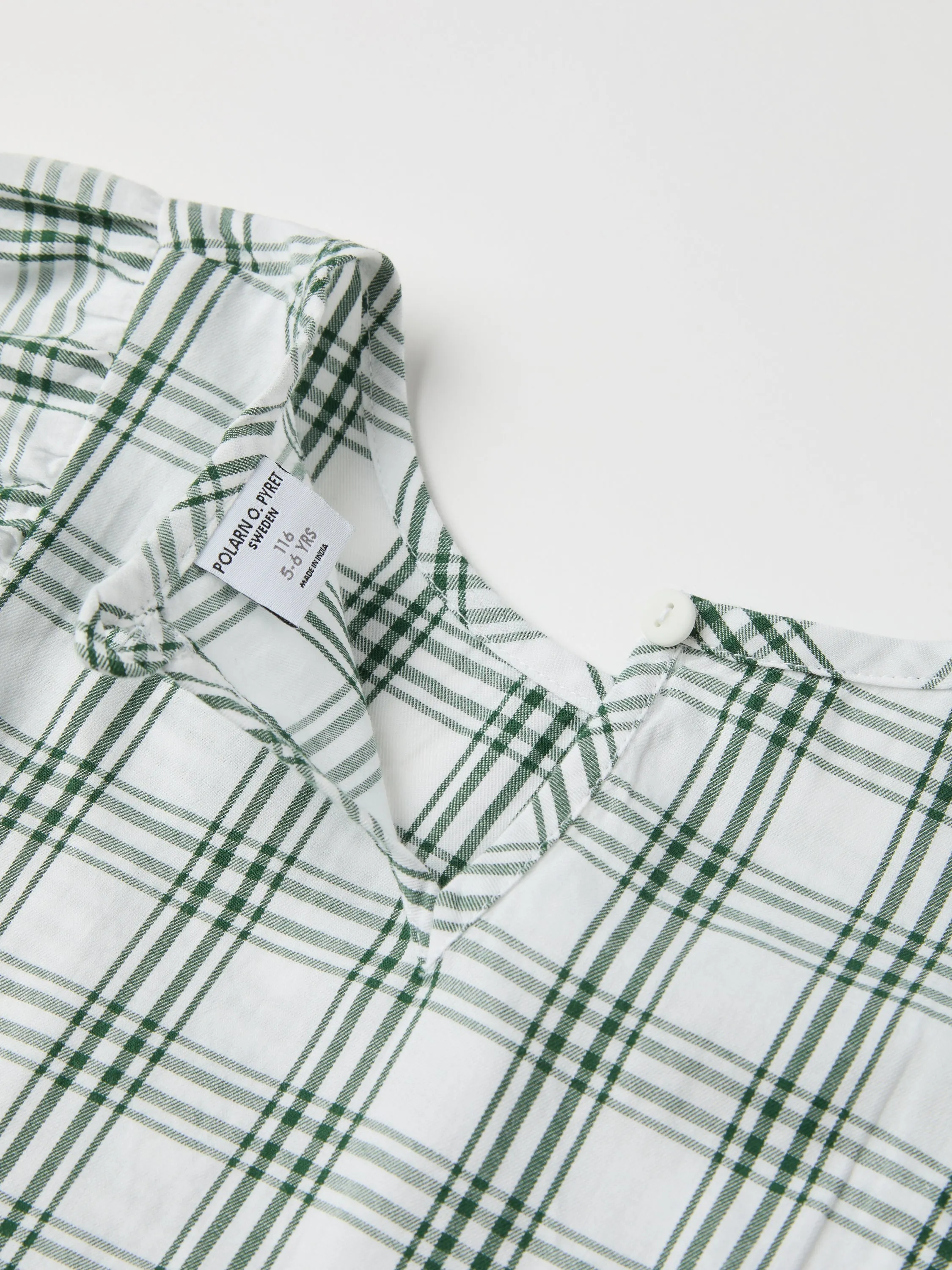 Checked Kids Blouse