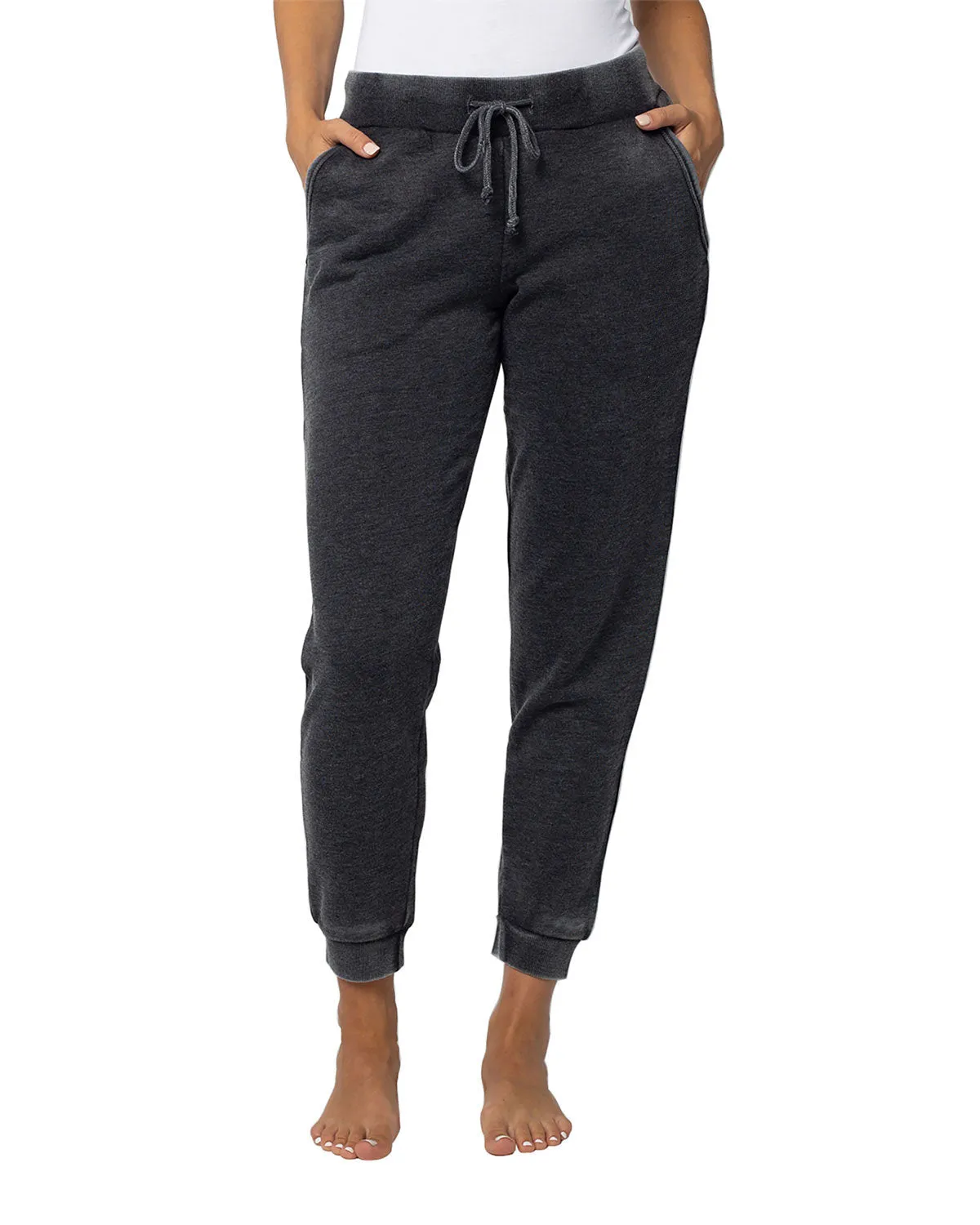 Chicka-d Ladies' Burnout Campus Sweatpants