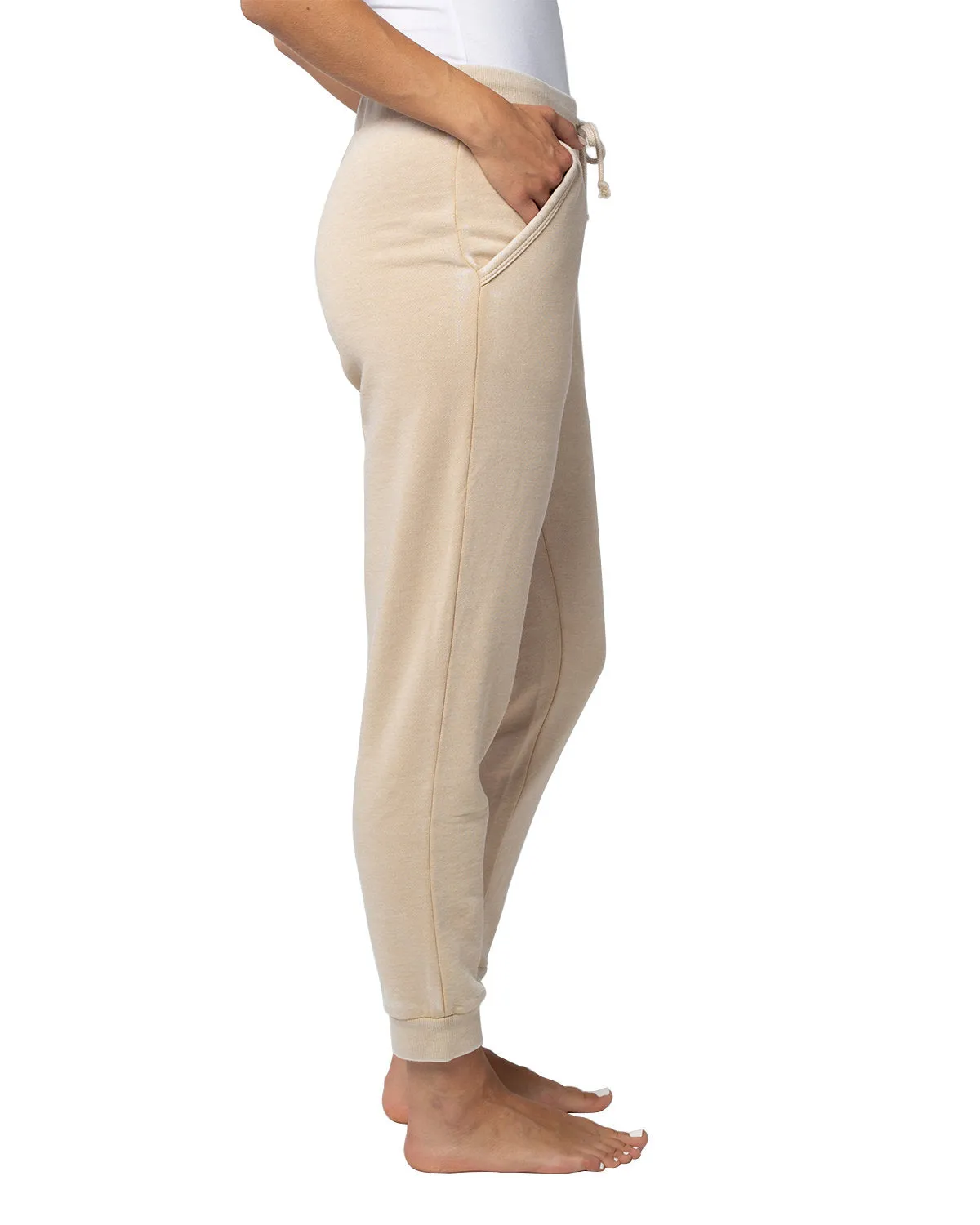 Chicka-d Ladies' Burnout Campus Sweatpants