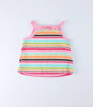 CIRCO STRIPED TANK TOP 6M PRE-LOVED