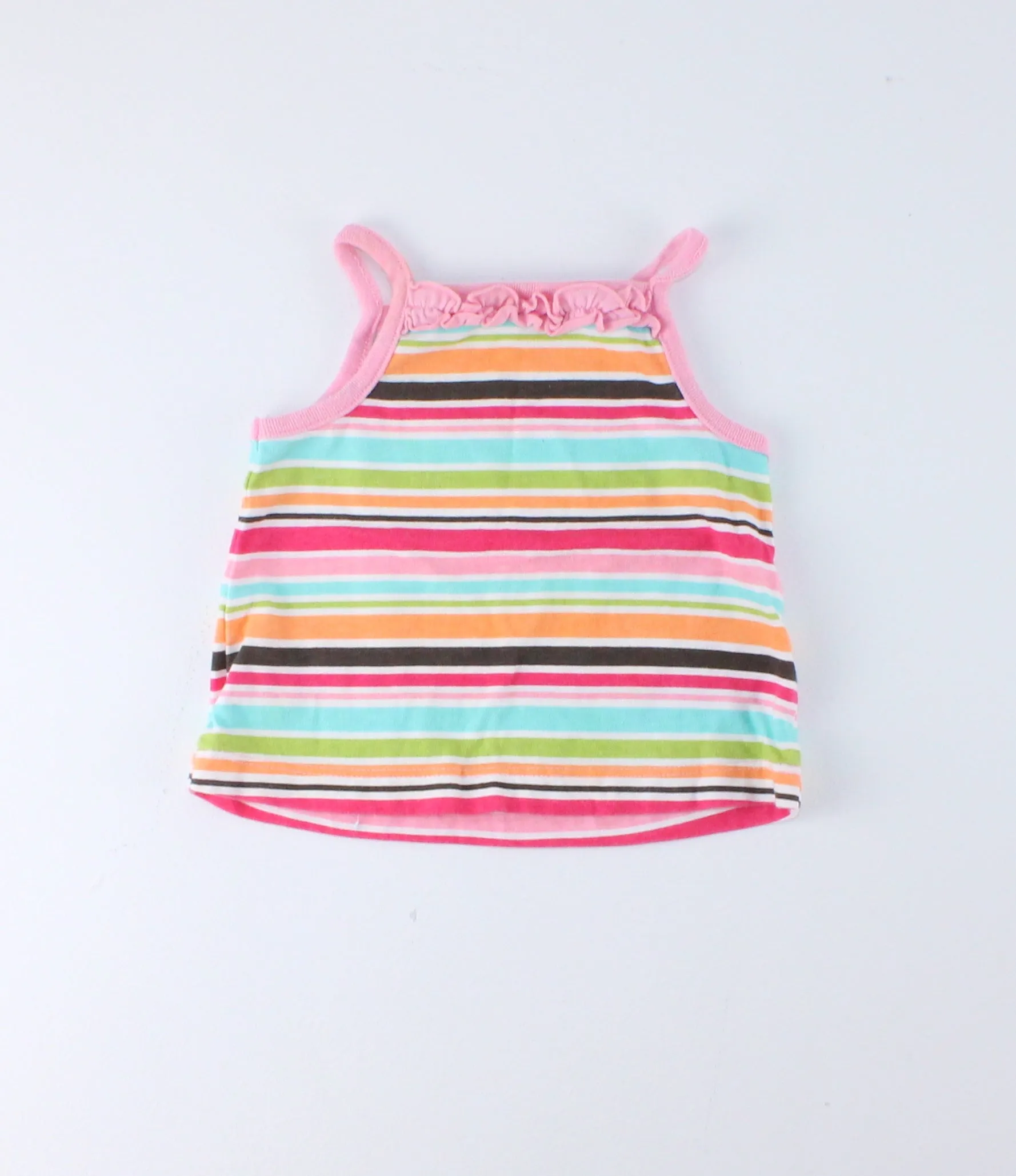 CIRCO STRIPED TANK TOP 6M PRE-LOVED