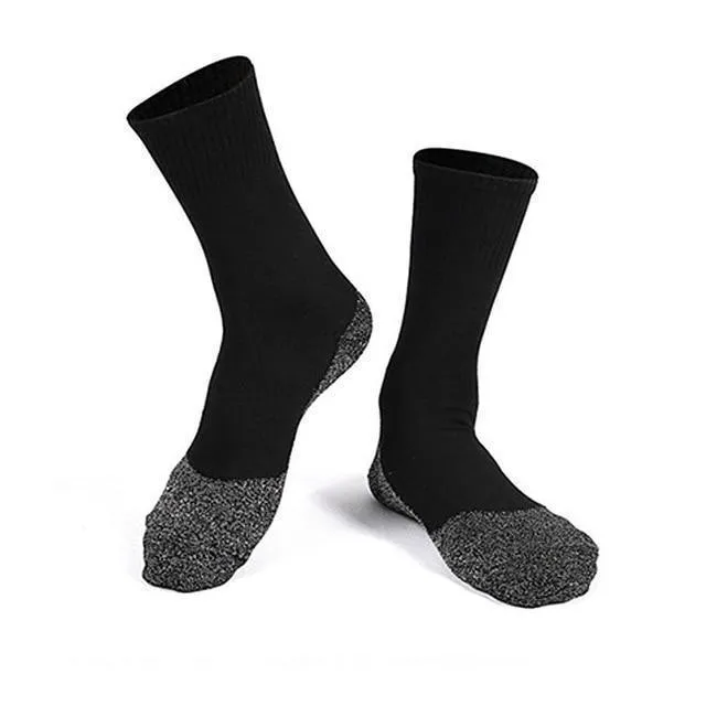 Compression Socks with Copper Fibers