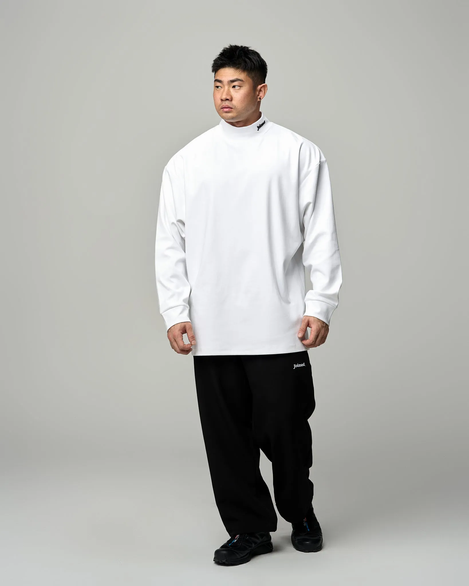 Cotton⁺ Turtleneck Oversized Long Sleeves Tee