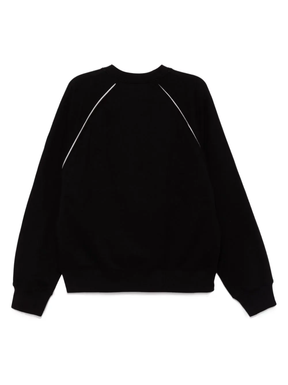 Crewneck Pullover With Zip Detail