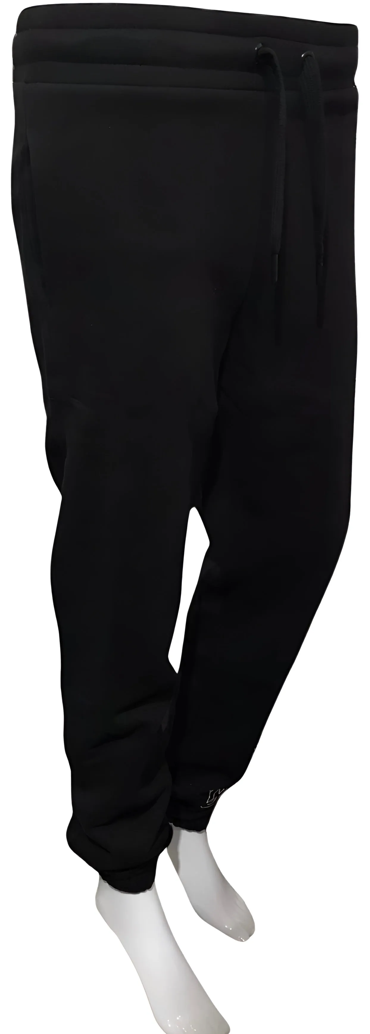 ^CROOKS & CASTLES^ (BLACK) JOGGER SWEAT PANTS FOR WOMEN (EMBROIDERED LOGO)